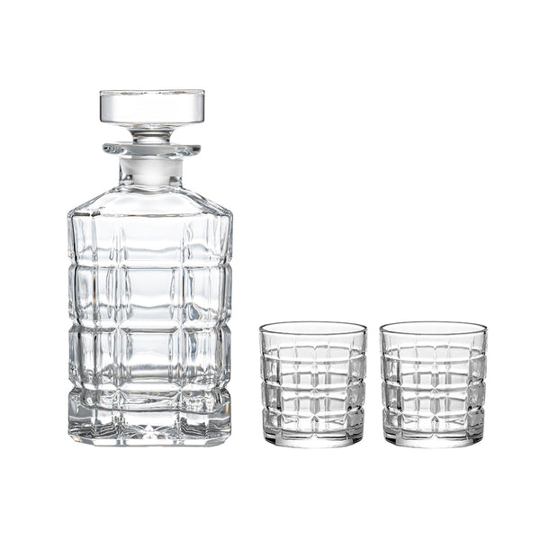 Luminaire Set of 2 glasses with bottle