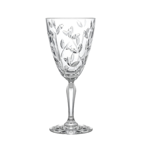 Set of 2 Laurel wine glasses