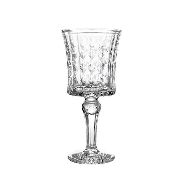 Set of 2 Lustre wine glasses